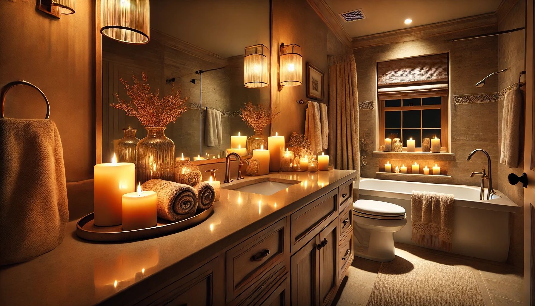 Cozy Bathroom Ideas for Fall and Winter: Warm Up Your Space
